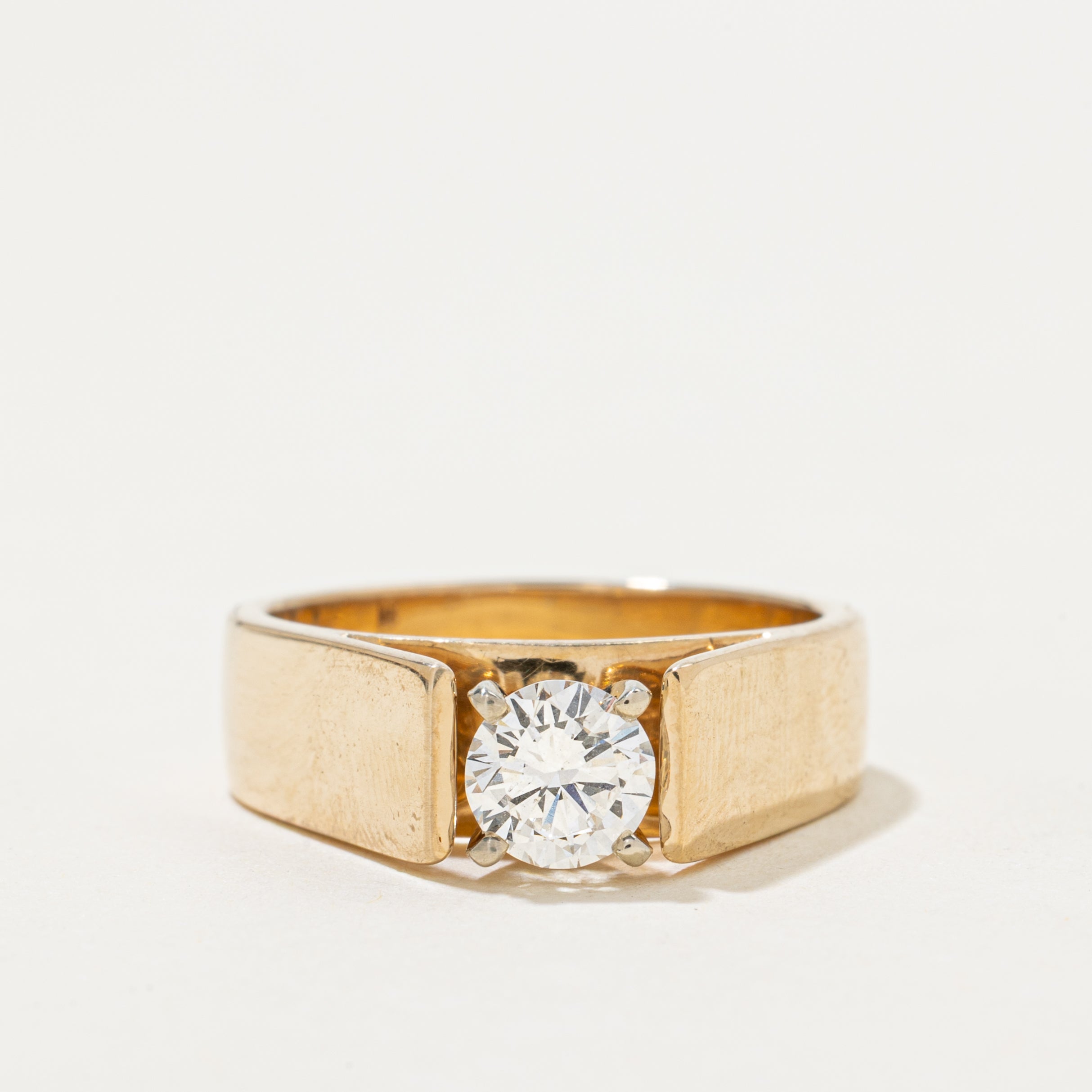 Bague de fiançailles solitaire en diamant | 0,62 ct | Taille 6,5