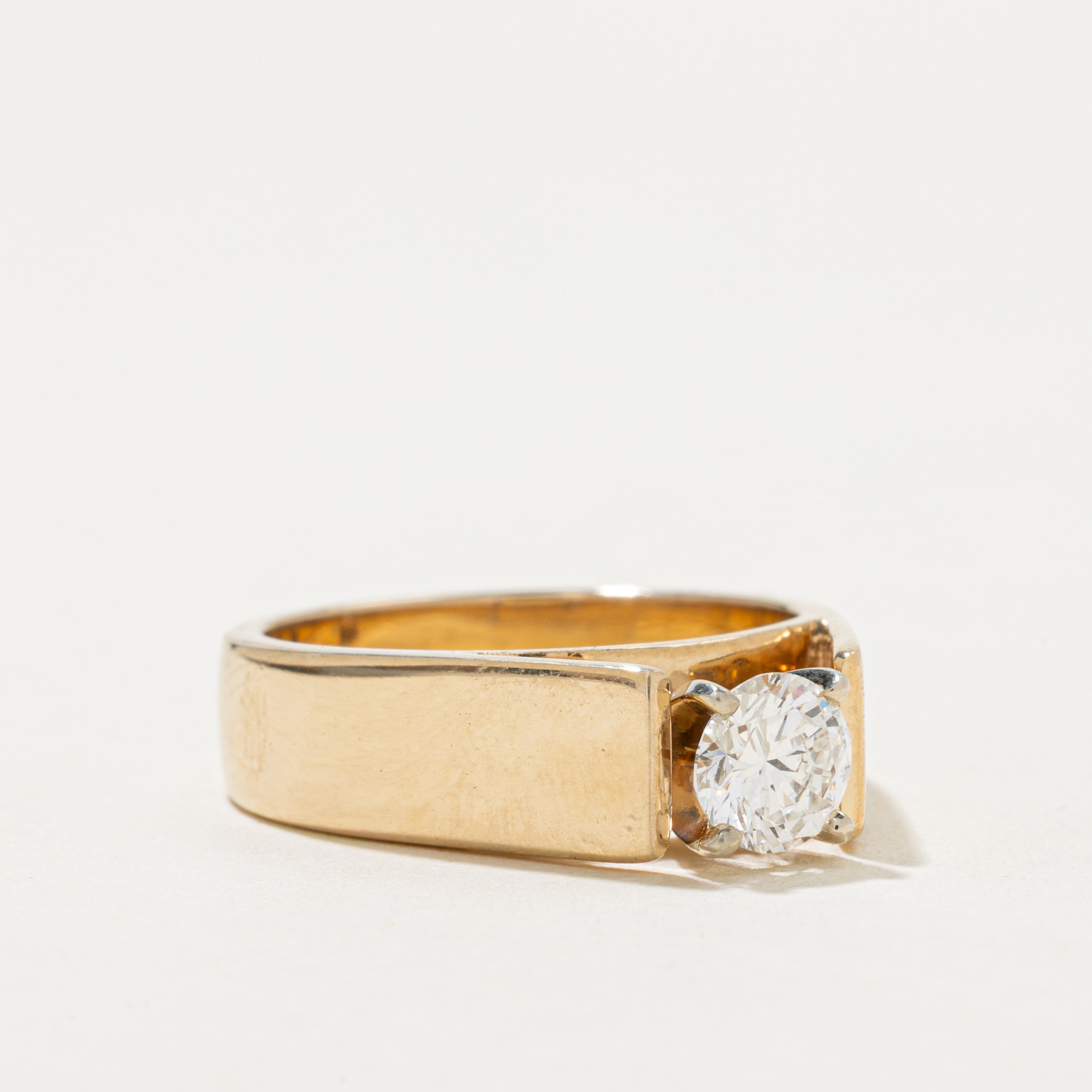 Bague de fiançailles solitaire en diamant | 0,62 ct | Taille 6,5