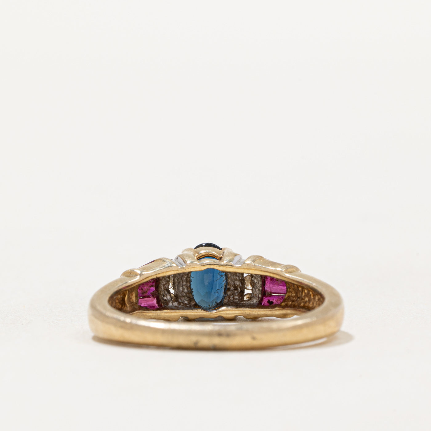 Multi Gemstones Cocktail Ring | 0.84ctw | SZ 7.25 |