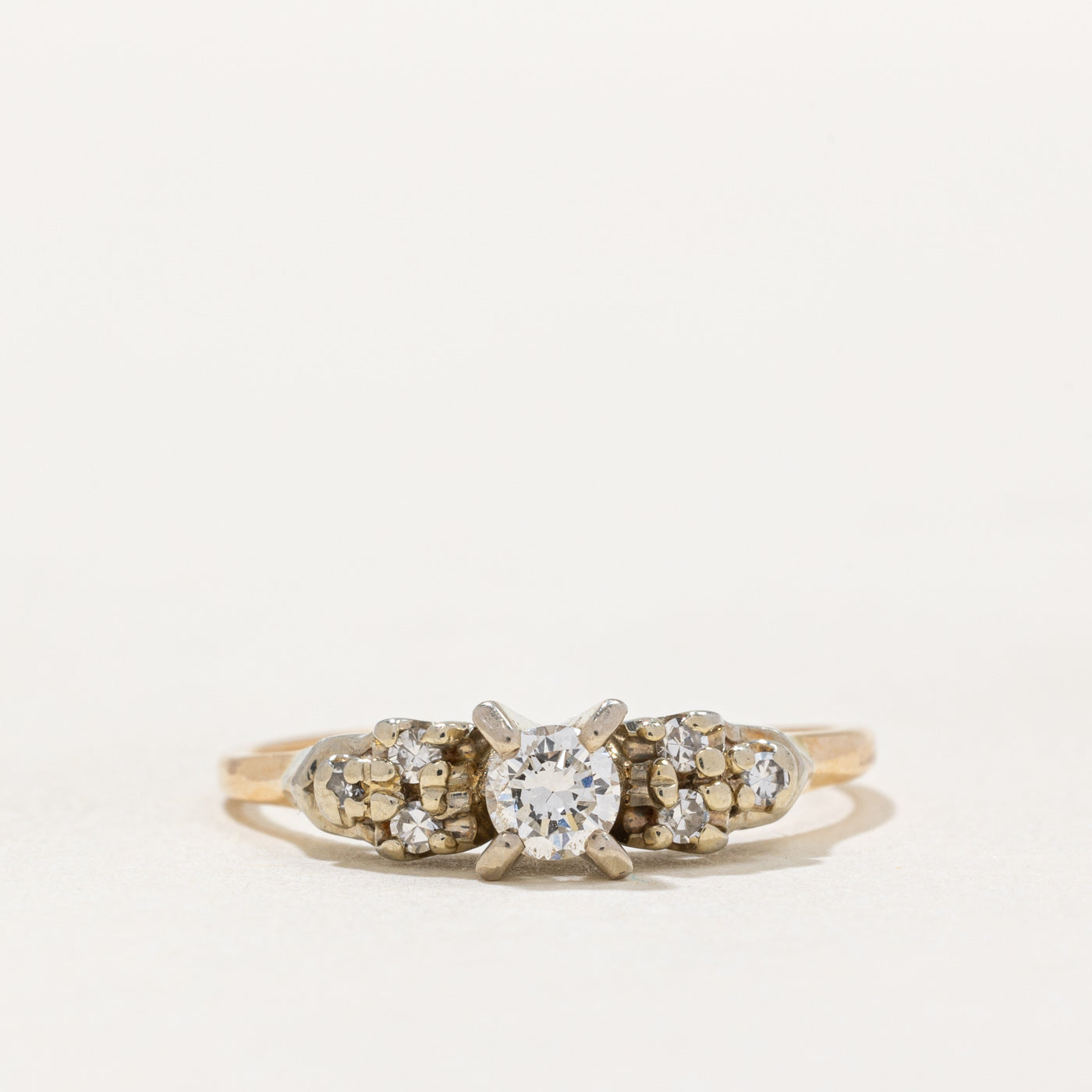 Vintage Diamond Ring | 0.31ctw | SZ 8 |