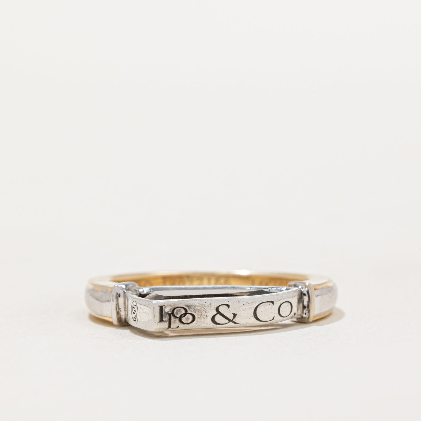Bague en quartz fumé « LoLo & Co Jewelry » | 3,00 ct | Taille 7,25 | 