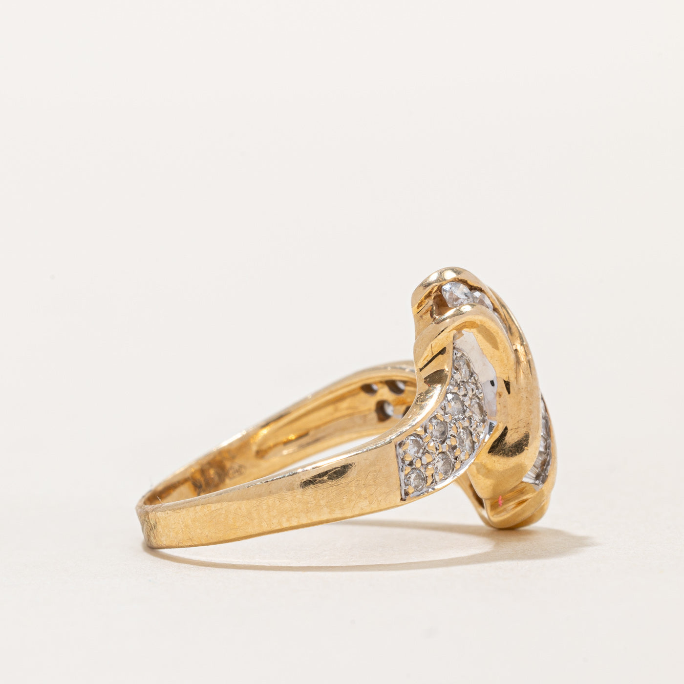 Diamond Waterfall Ring | 0.47ctw | SZ 5.75 |