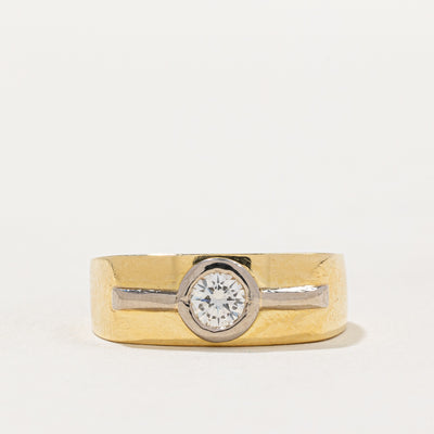 Bezel Set Diamond Ring | 0.24ct | SZ 6.5 |
