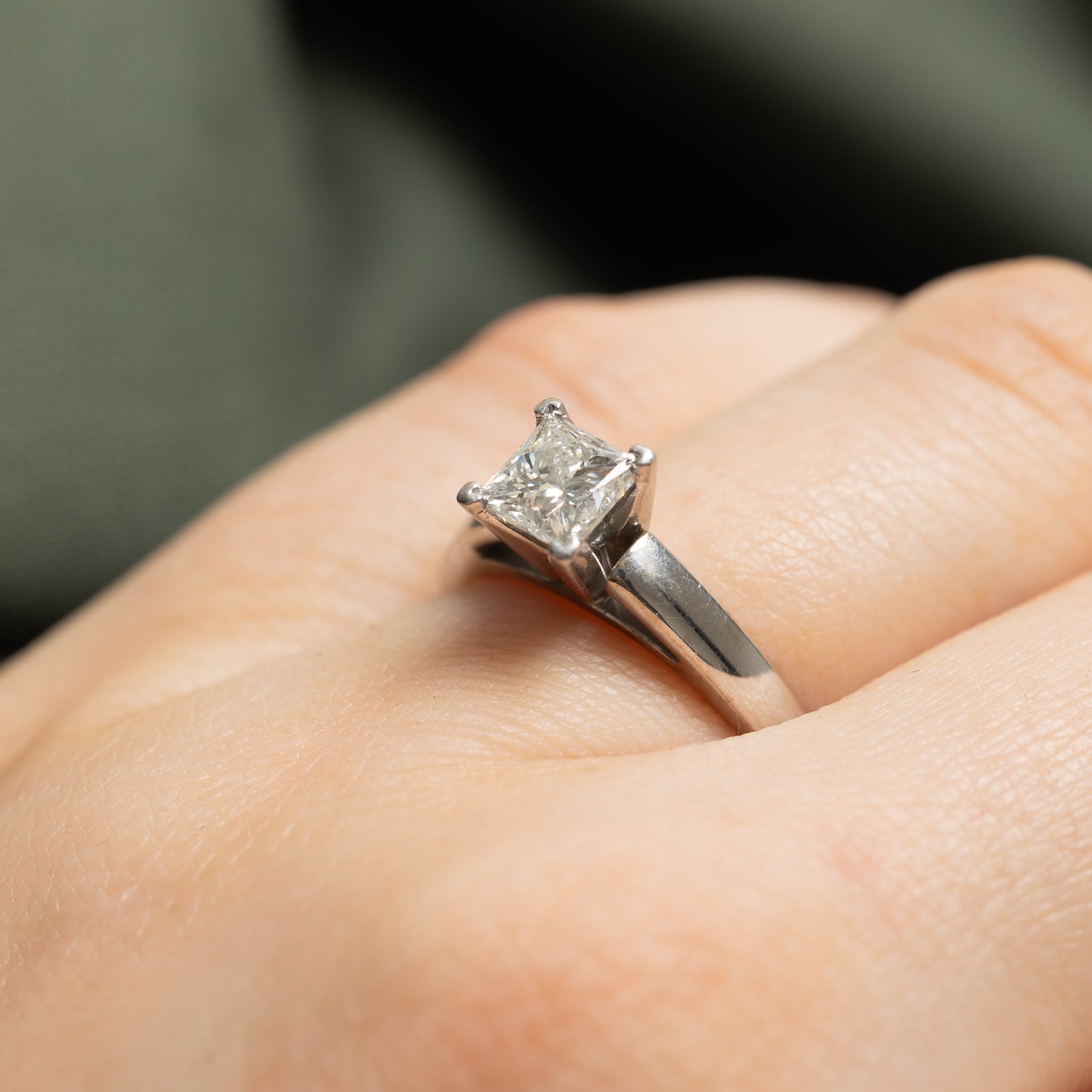 Princess Cut Diamond Ring | 0.78ctw | SZ 5.75 |