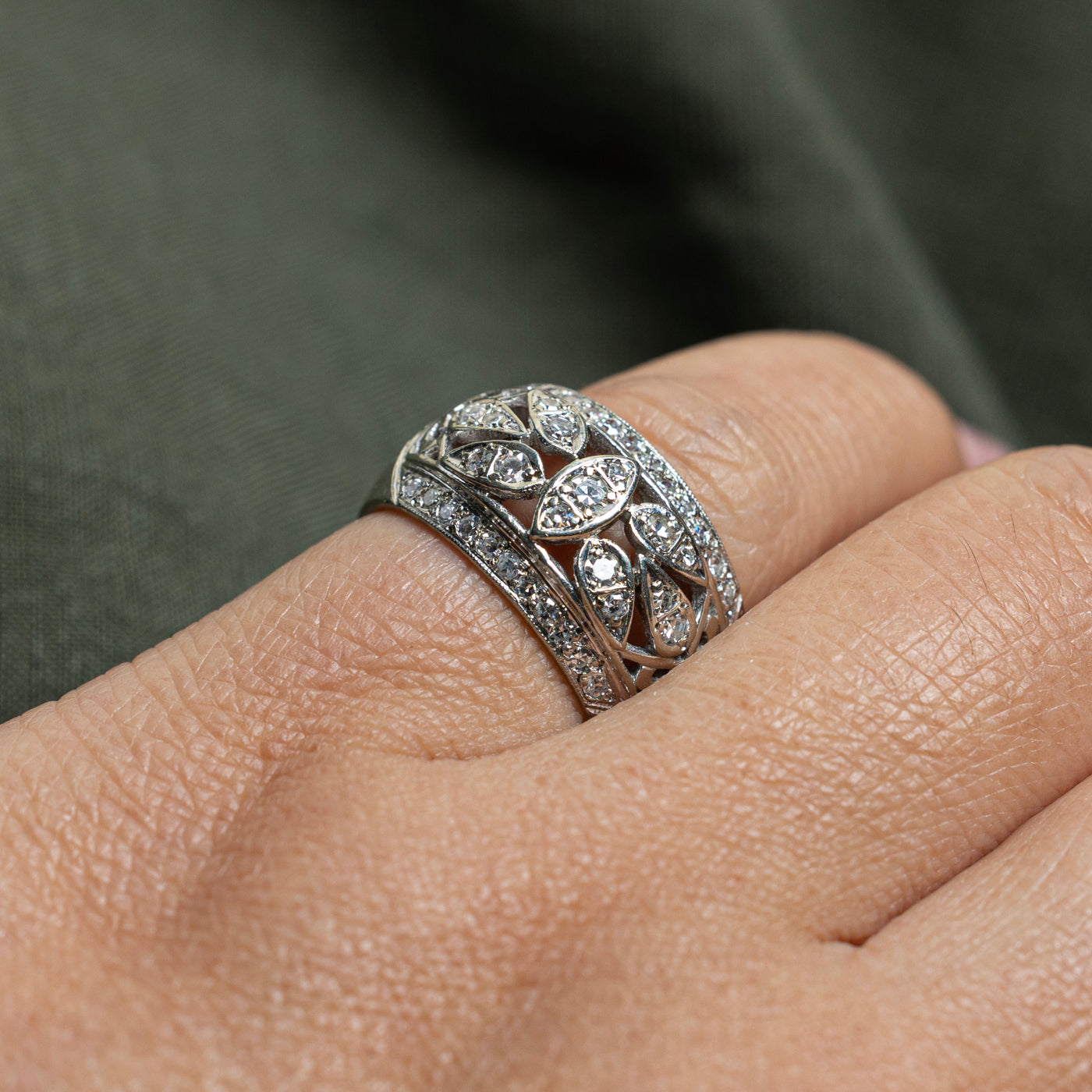 Diamond Openwork Cocktail Ring | 0.26ctw | SZ 5.5