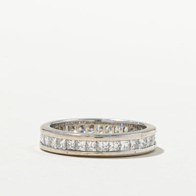 Eternity Princess Cut Diamond Ring | 1.30ctw | SZ 6
