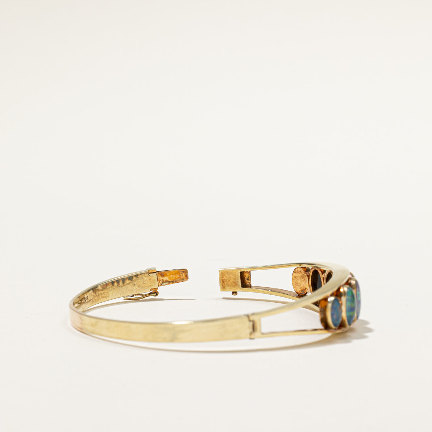 Vintage Opal Cuff Bracelet | 8.50ctw | 6.5"