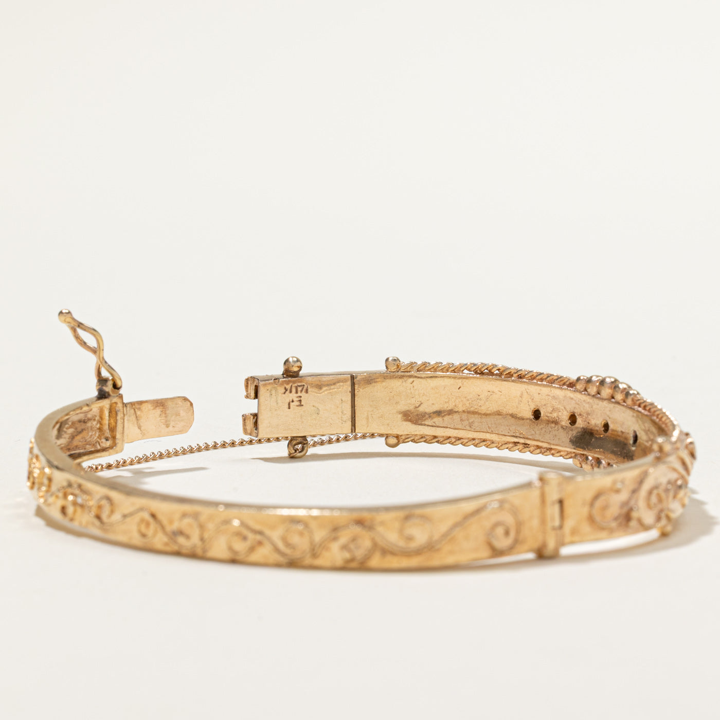 Antique Diamond Cuff Bracelet | 0.26ctw | 6.5"
