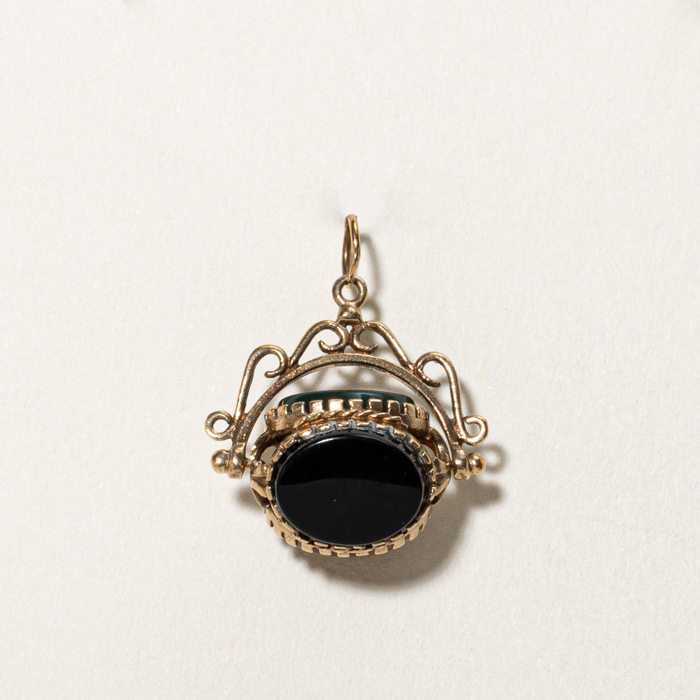 Antique Bloodstone, Carnelian, Onyx Pendant | 3.00ctw