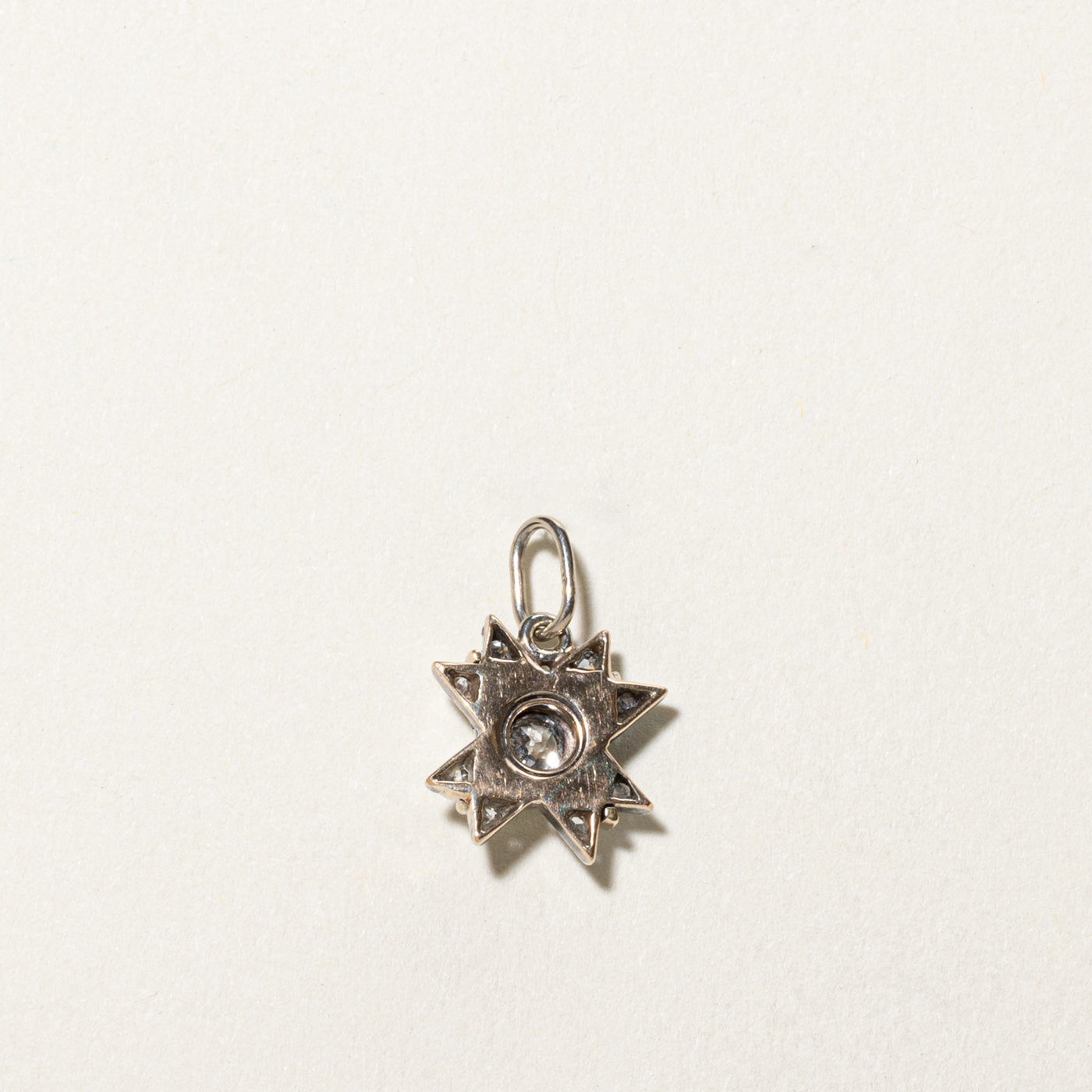 Antique Celestial Star Diamond Pendant | 0.43ctw