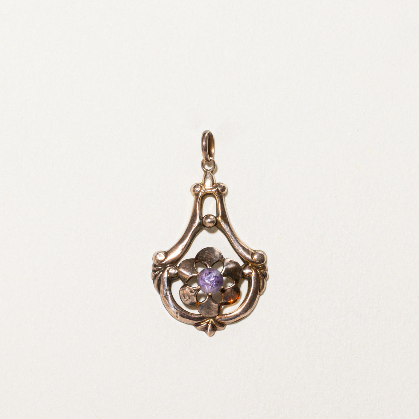 Antique Amethyst Pendant | 0.30ct