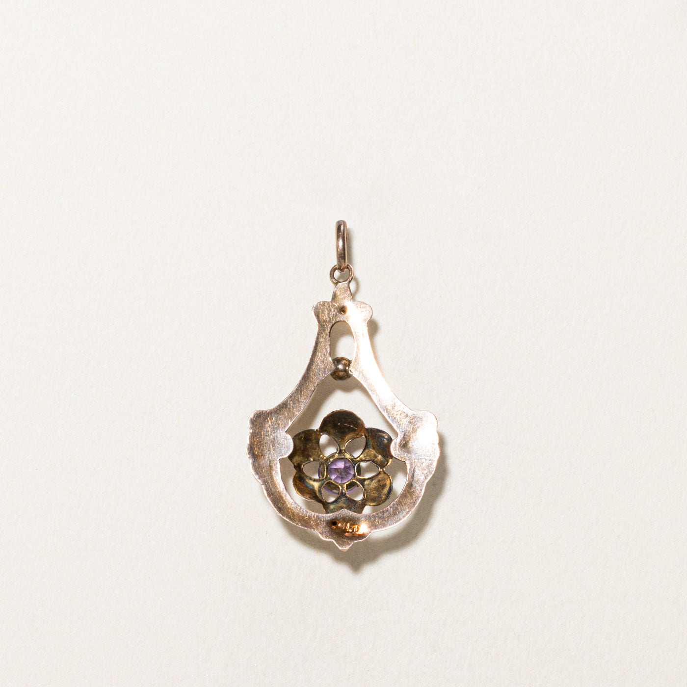 Antique Amethyst Pendant | 0.30ct