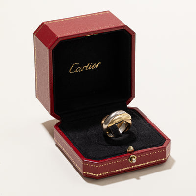 'Cartier' Trinity Ring, Extra Large Model | SZ 7
