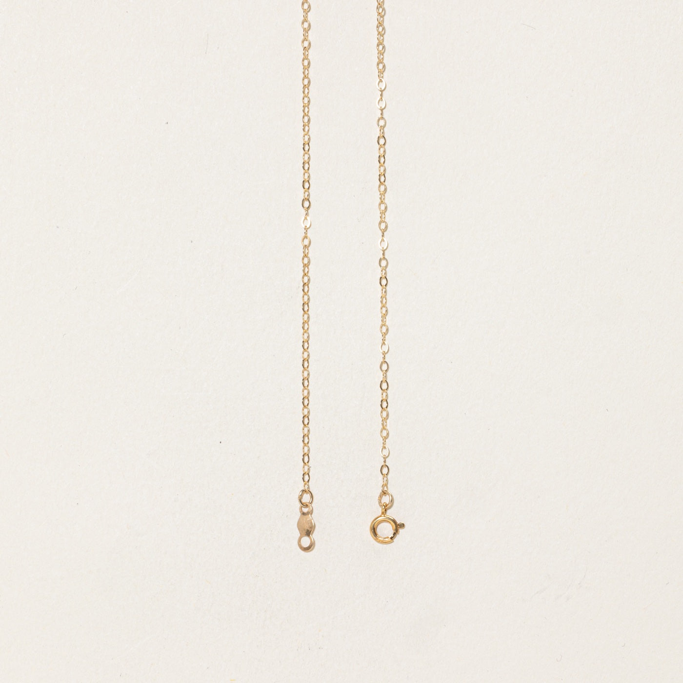 14k Two Tone Diamond Satellite Butterfly Pendant Necklace | 15"