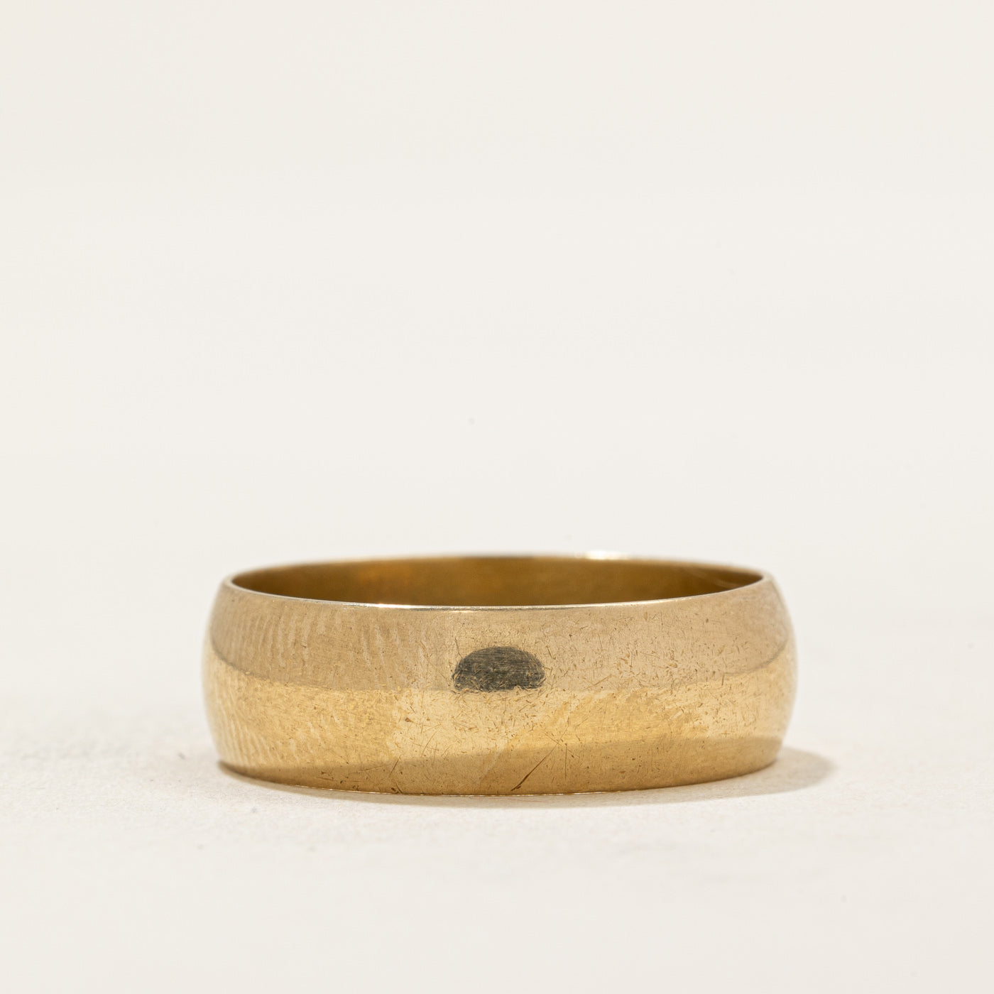 London 18k Yellow Gold Wedding Band | 6.20mm | SZ 8