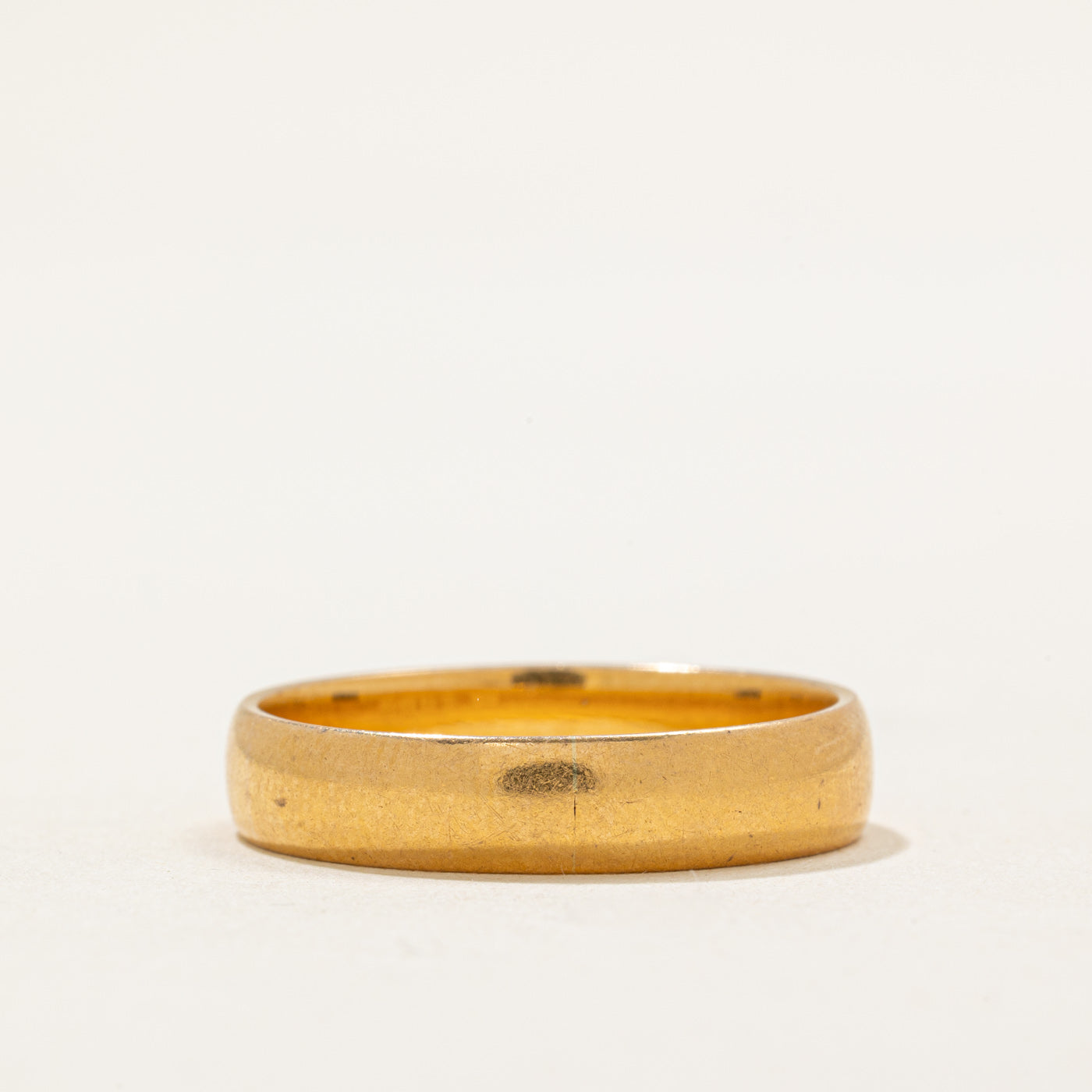 1911 London 22k Yellow Gold Wedding Band | 4.60mm | SZ 10.25