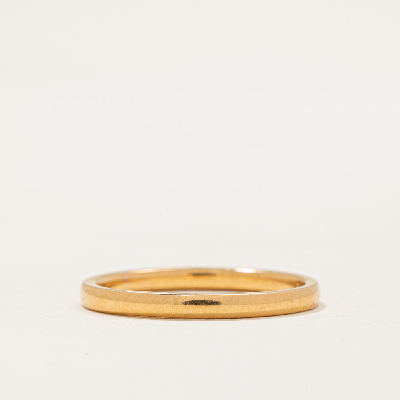 1936 London 22K Yellow Gold Wedding Band | 2.05mm | SZ 8.25