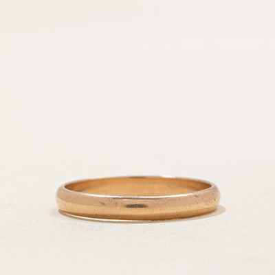 1981 Odessa 14k Rose Gold Wedding Band | 3.05mm | SZ 9