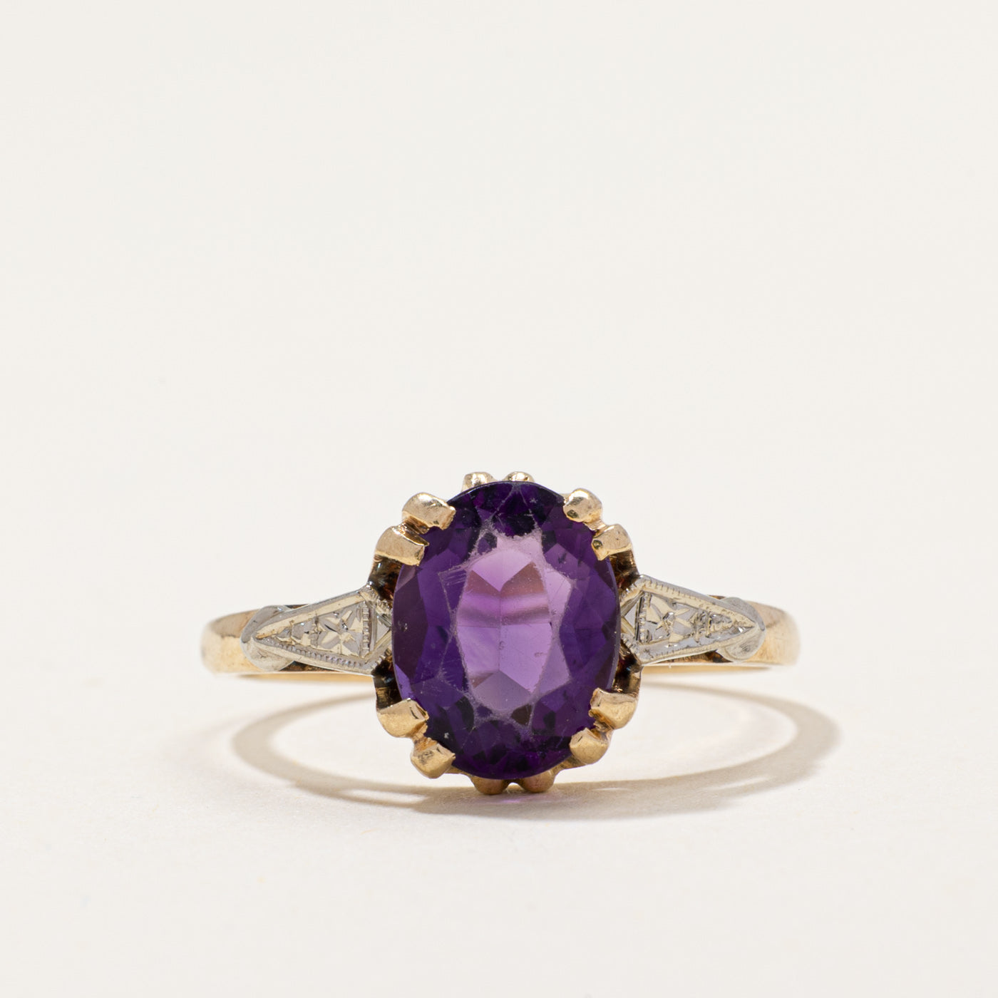 Solitaire Amethyst Ring | 1.50ct | SZ 6.75