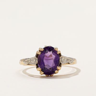 Solitaire Amethyst Ring | 1.50ct | SZ 6.75