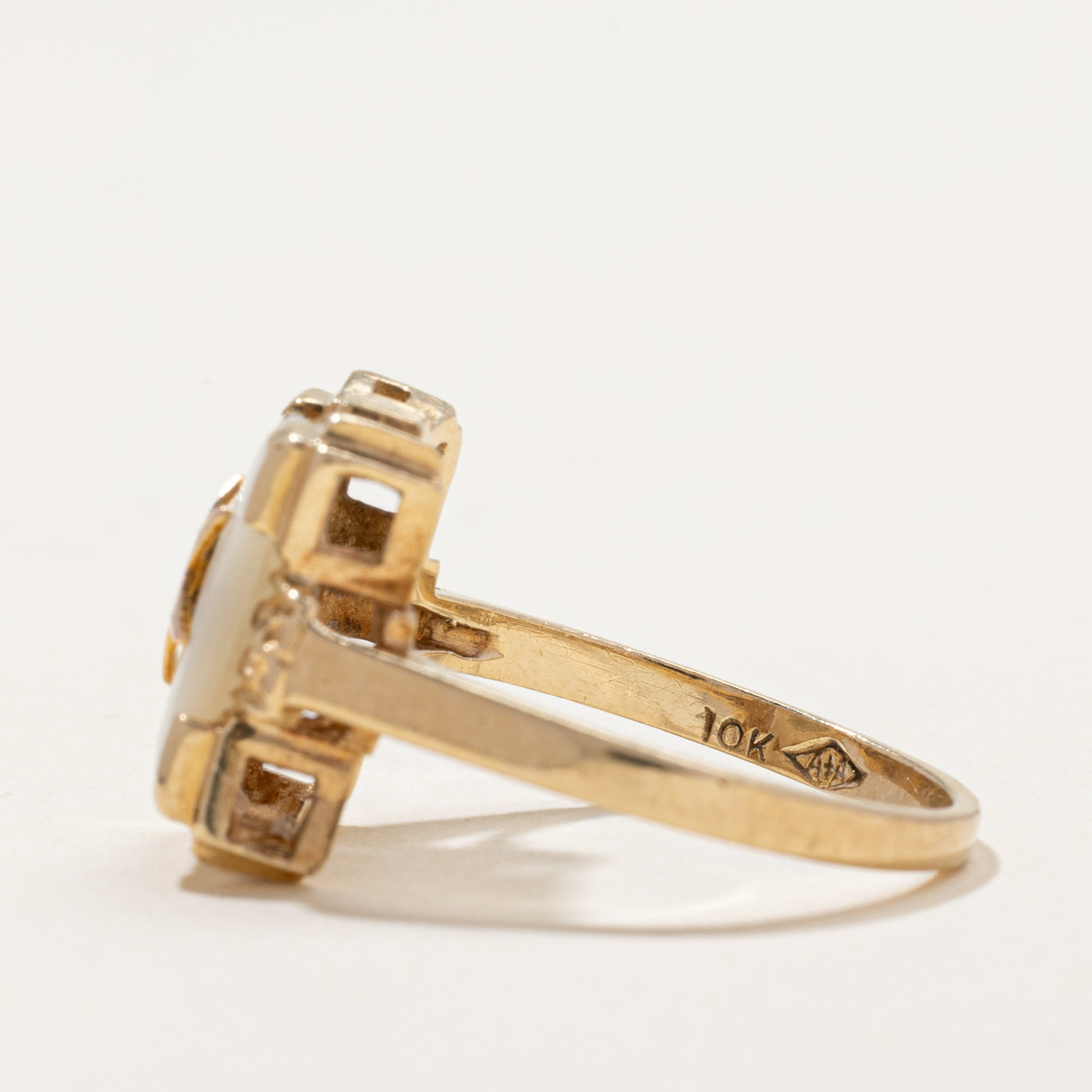'Birks' Mother of Pearl Star Ring | 2.50ct | SZ 6.5