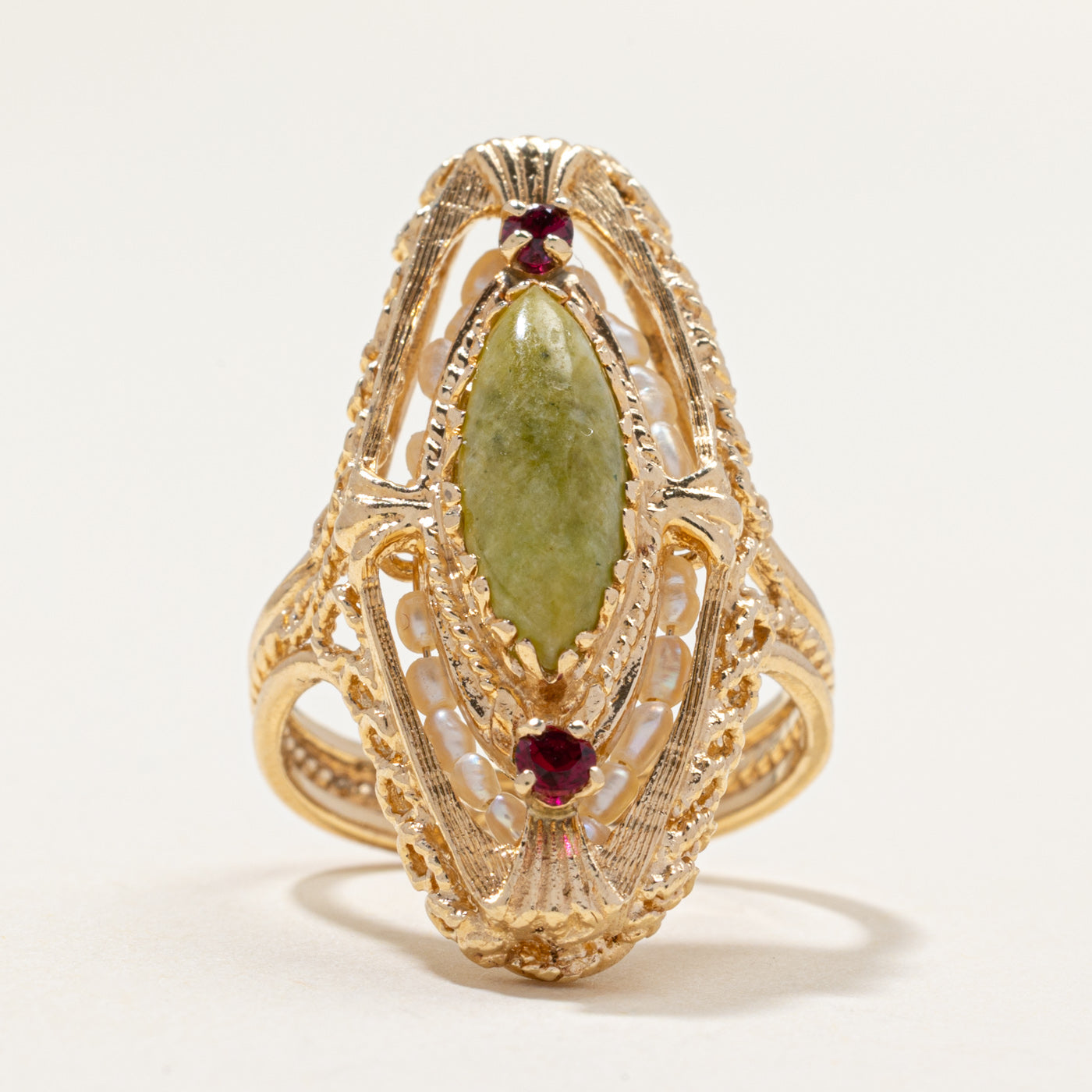 Mixed Gemstone Cocktail Ring | 2.10ctw | SZ 6.5
