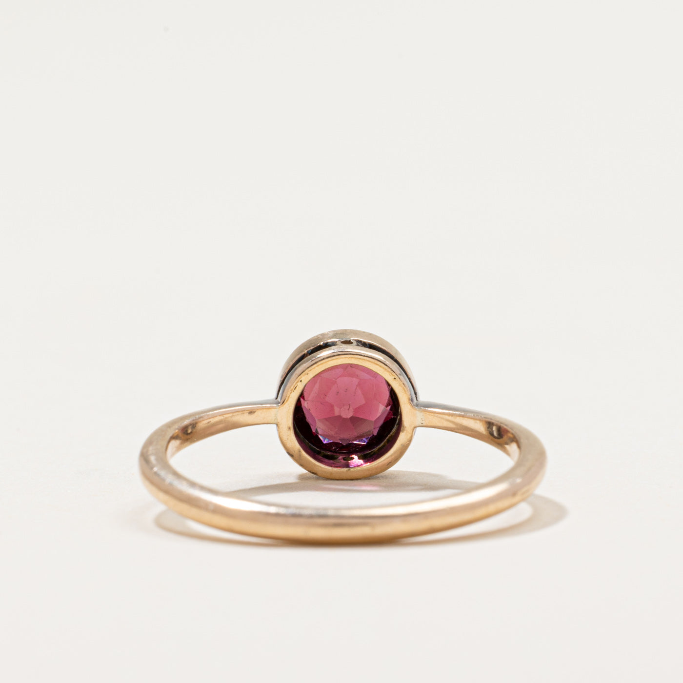 Antique Solitaire Garnet Ring | 0.95ct | SZ 6.75