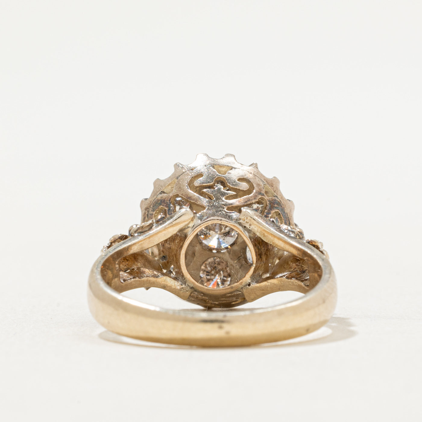 Diamond Cluster Cocktail Ring | 1.00ctw | SZ 6.25