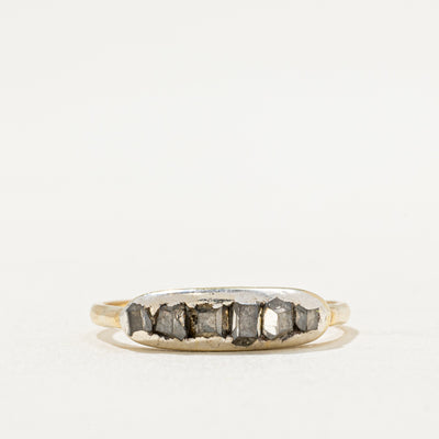 Antique Table Cut Diamond Ring | 0.80ctw | SZ 8.25