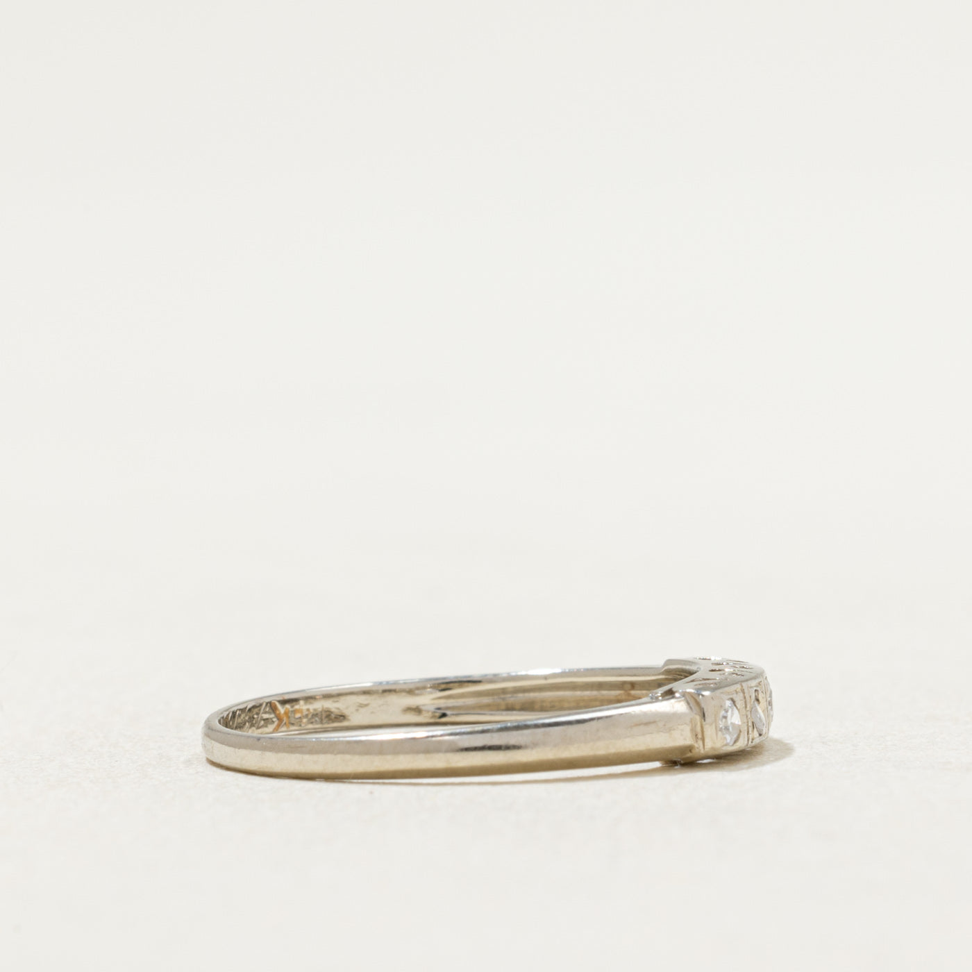 Vintage Five Stone Diamond Ring | 0.05ctw | SZ 4.75