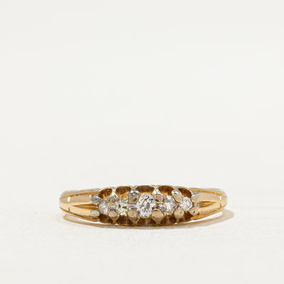 Vintage Five Stone Diamond Ring | 0.15ctw | SZ 6.25