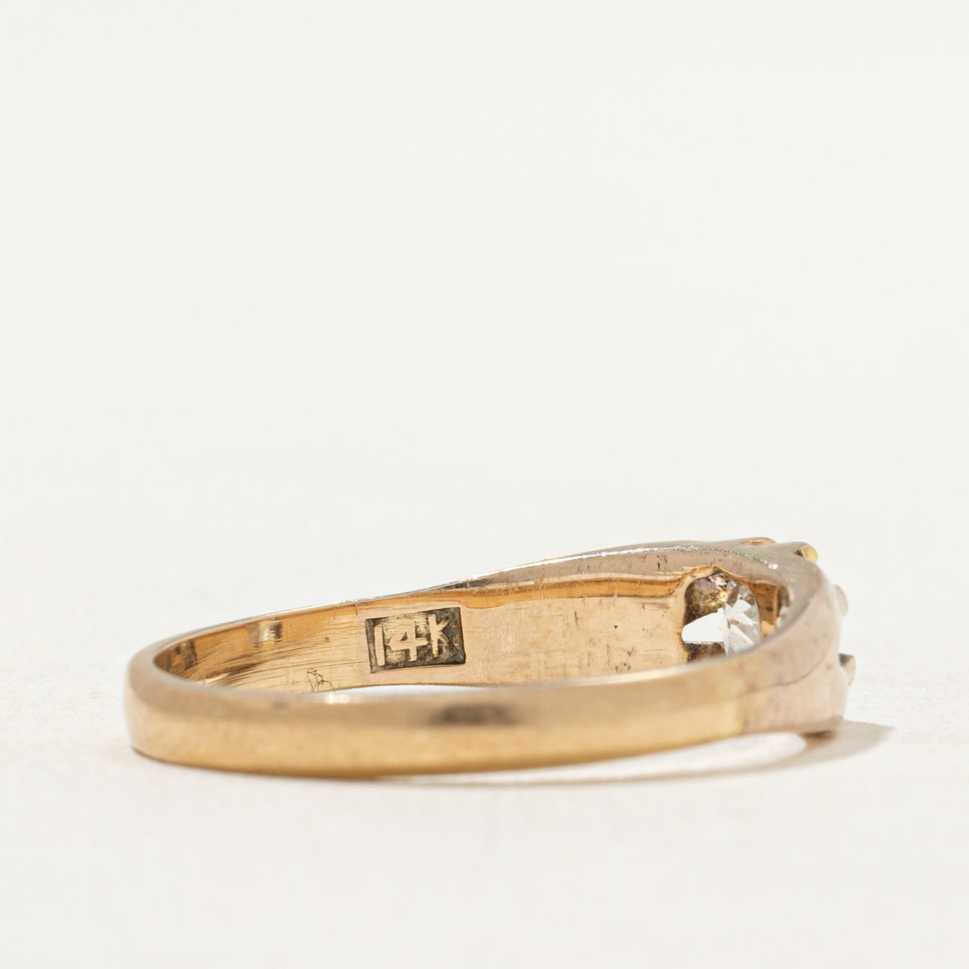 Antique Old Mine Diamond Ring | 0.35ct | SZ 6.5