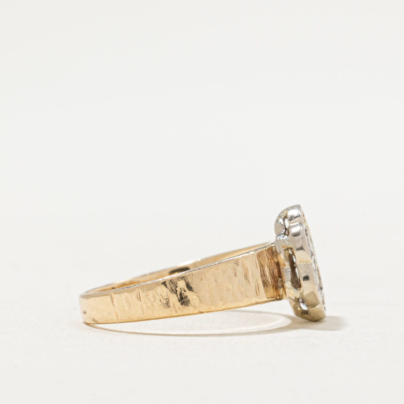 14k Diamond Daisy Ring | 0.60ctw | SZ 5.75