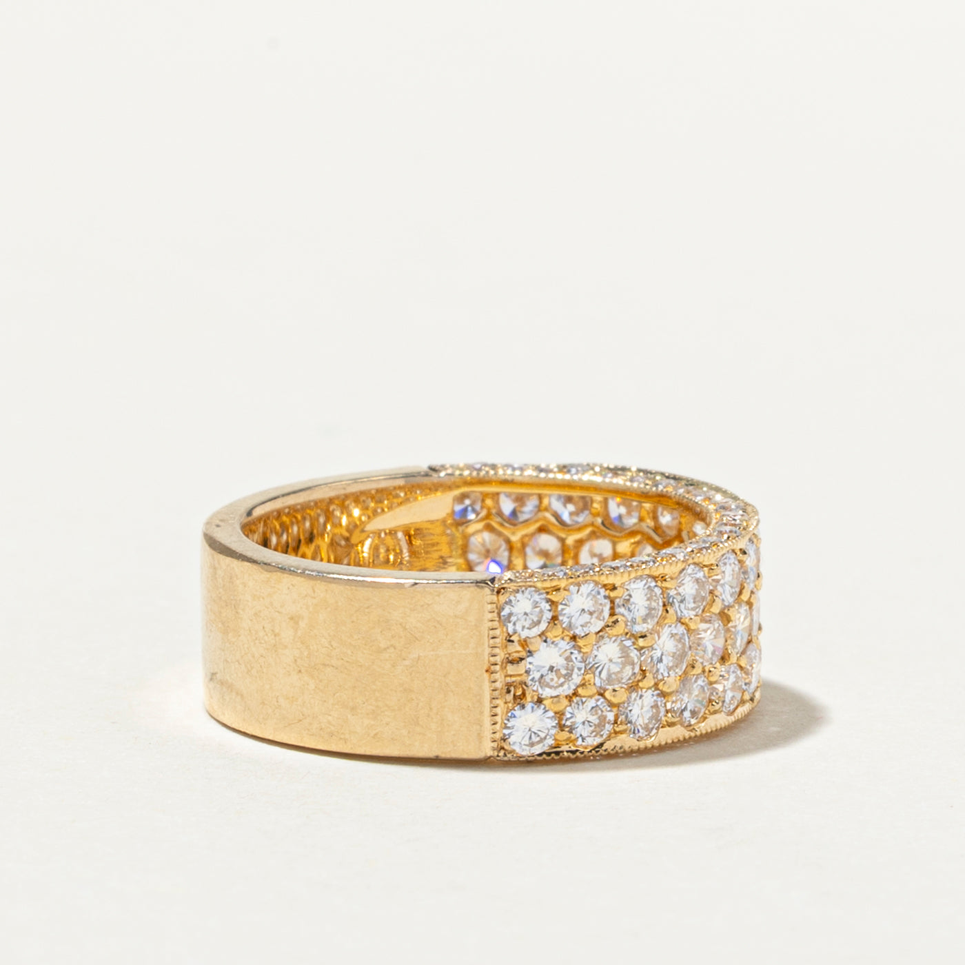 Semi Eternity Pavé Set Diamond Band | 1.55ctw | SZ 6