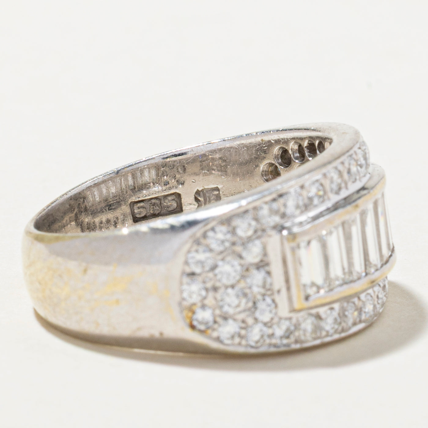 Multi Cut Diamond Cocktail Ring | 1.23ctw | SZ 5.5