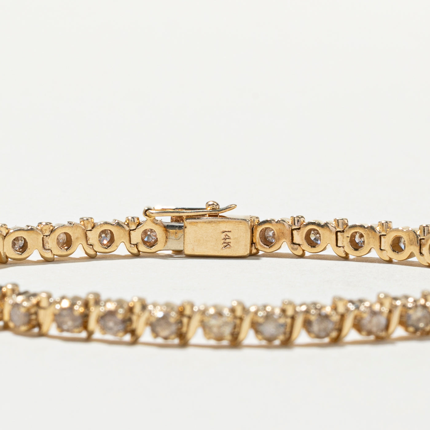 Yellow Diamond Tennis Bracelet | 2.08ctw | 7"