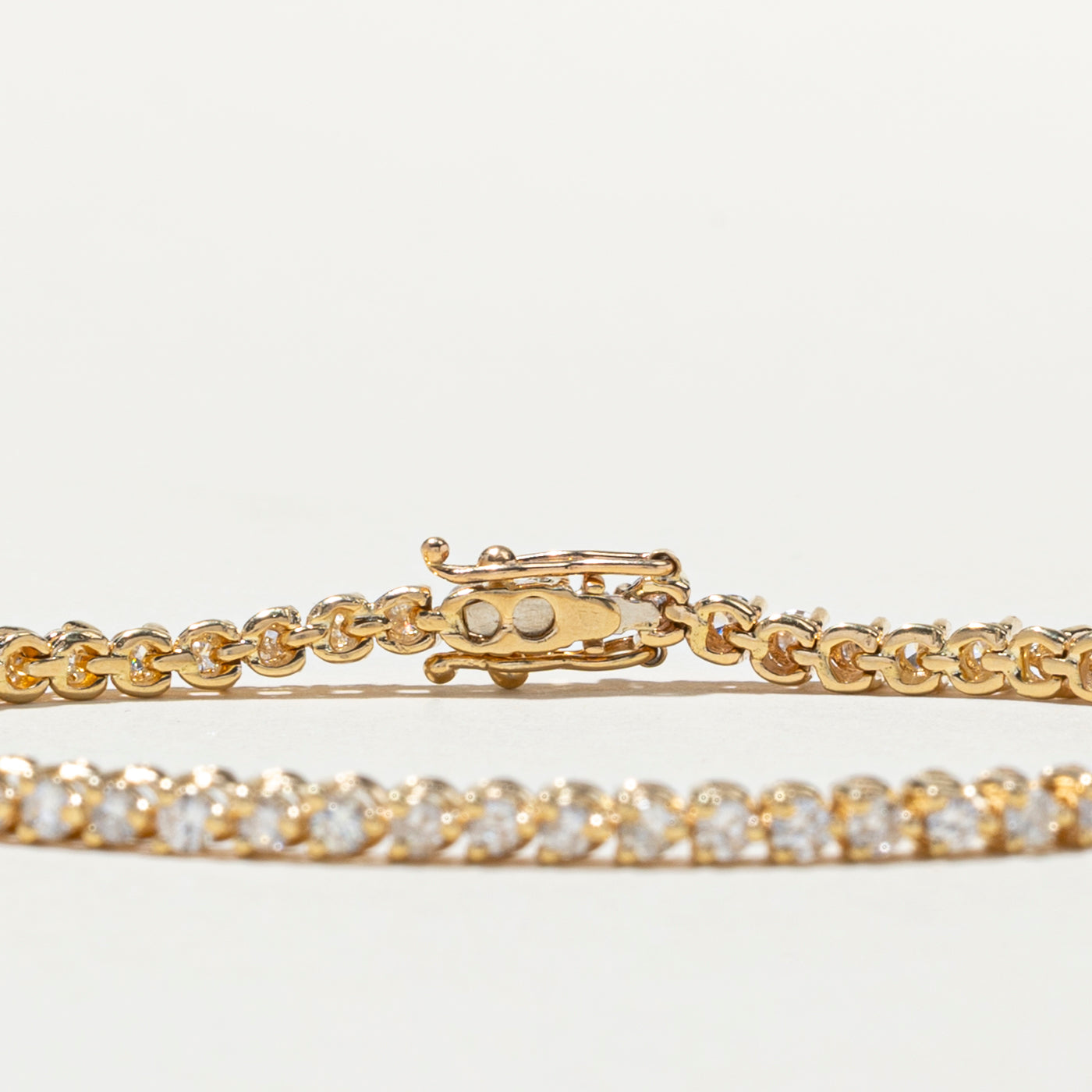 14K Diamond Tennis Bracelet | 2.35ctw | 7"