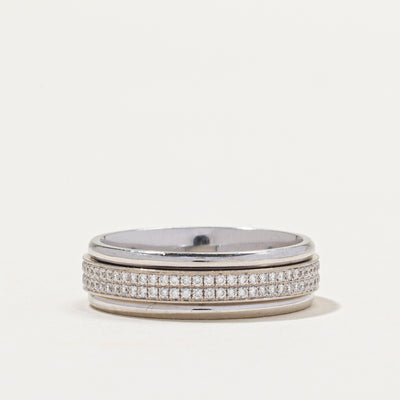 Eternity Double Row Diamond Band | 0.39ctw | SZ 6
