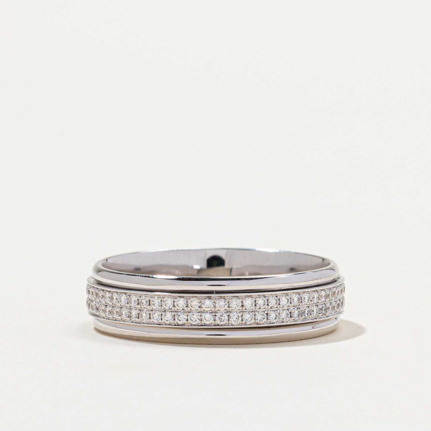 Eternity Double Row Diamond Band | 0.75ctw | SZ 11