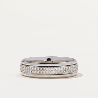 Eternity Double Row Diamond Band | 0.75ctw | SZ 11