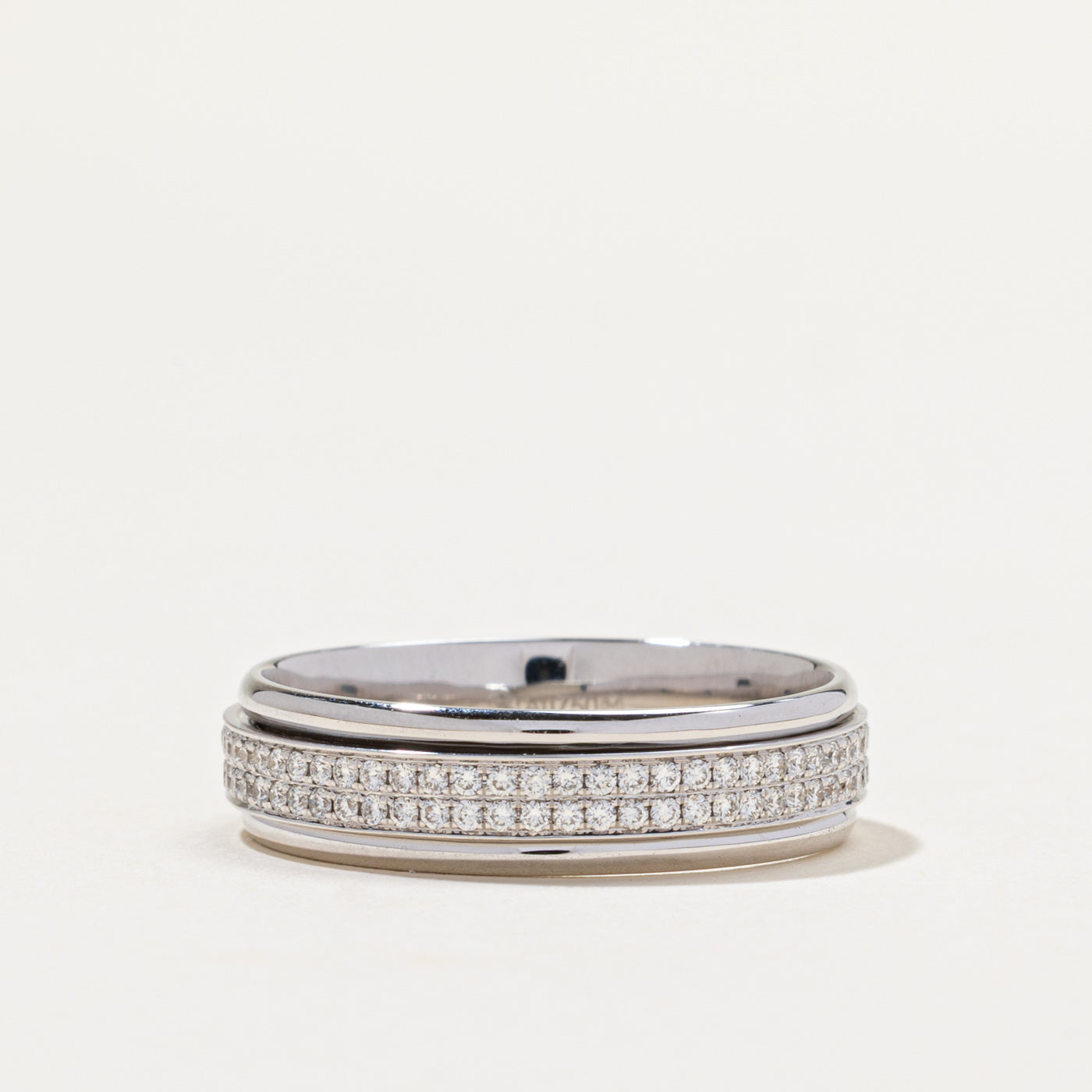 Eternity Double Row Diamond Band | 0.75ctw | SZ 11