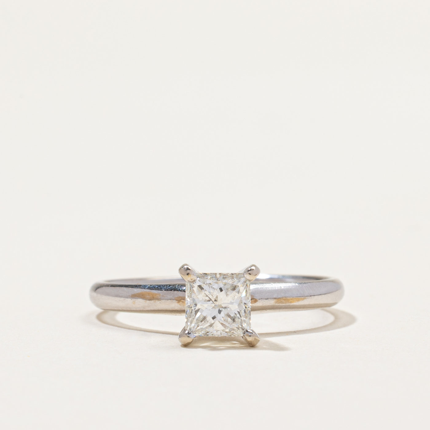 Princess Cut Diamond Engagement Ring | 0.72ct | SZ 7.25