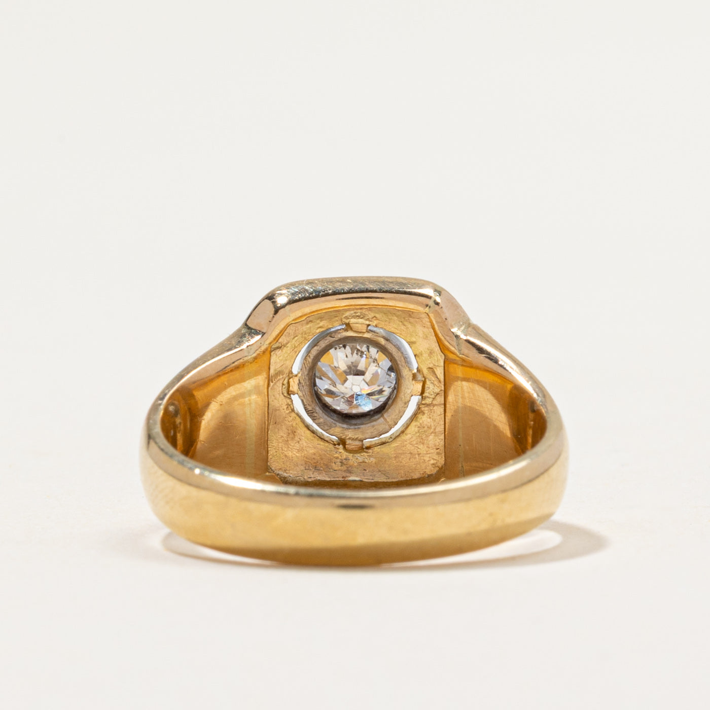 Bezel Set Transitional Cut Diamond Ring | 0.20ct | SZ 5