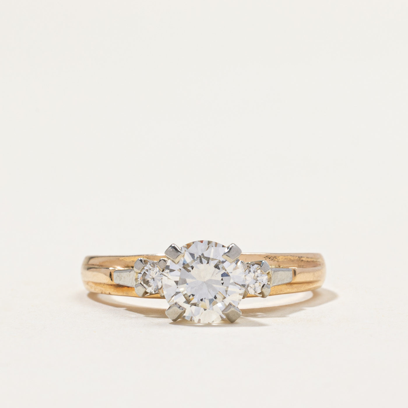 Round Brilliant Diamond Engagement Ring | 1.18ctw | SZ 1.75