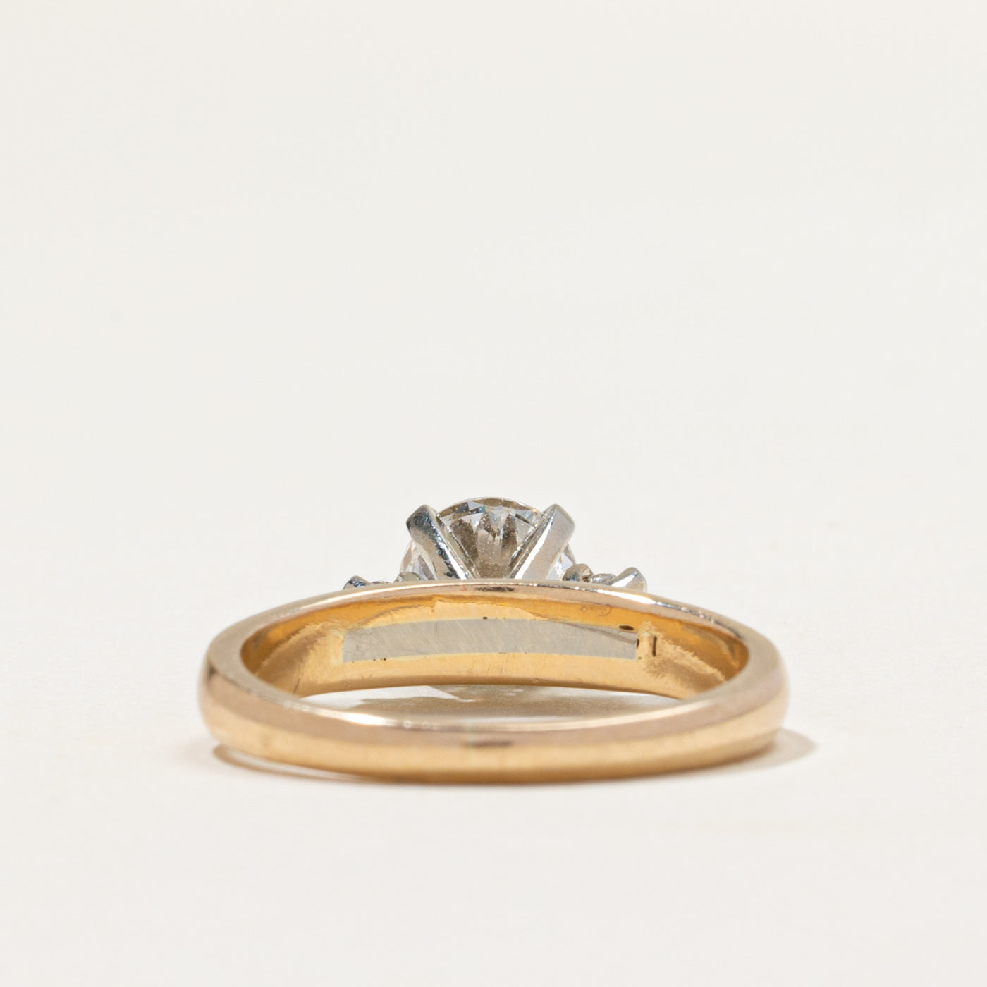 Round Brilliant Diamond Engagement Ring | 1.18ctw | SZ 1.75