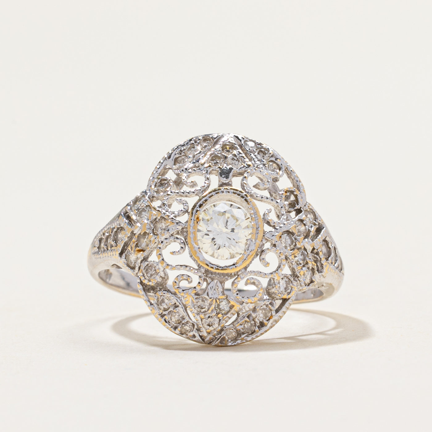 18k Diamond Dome Ring | 0.57ctw | SZ 6.25