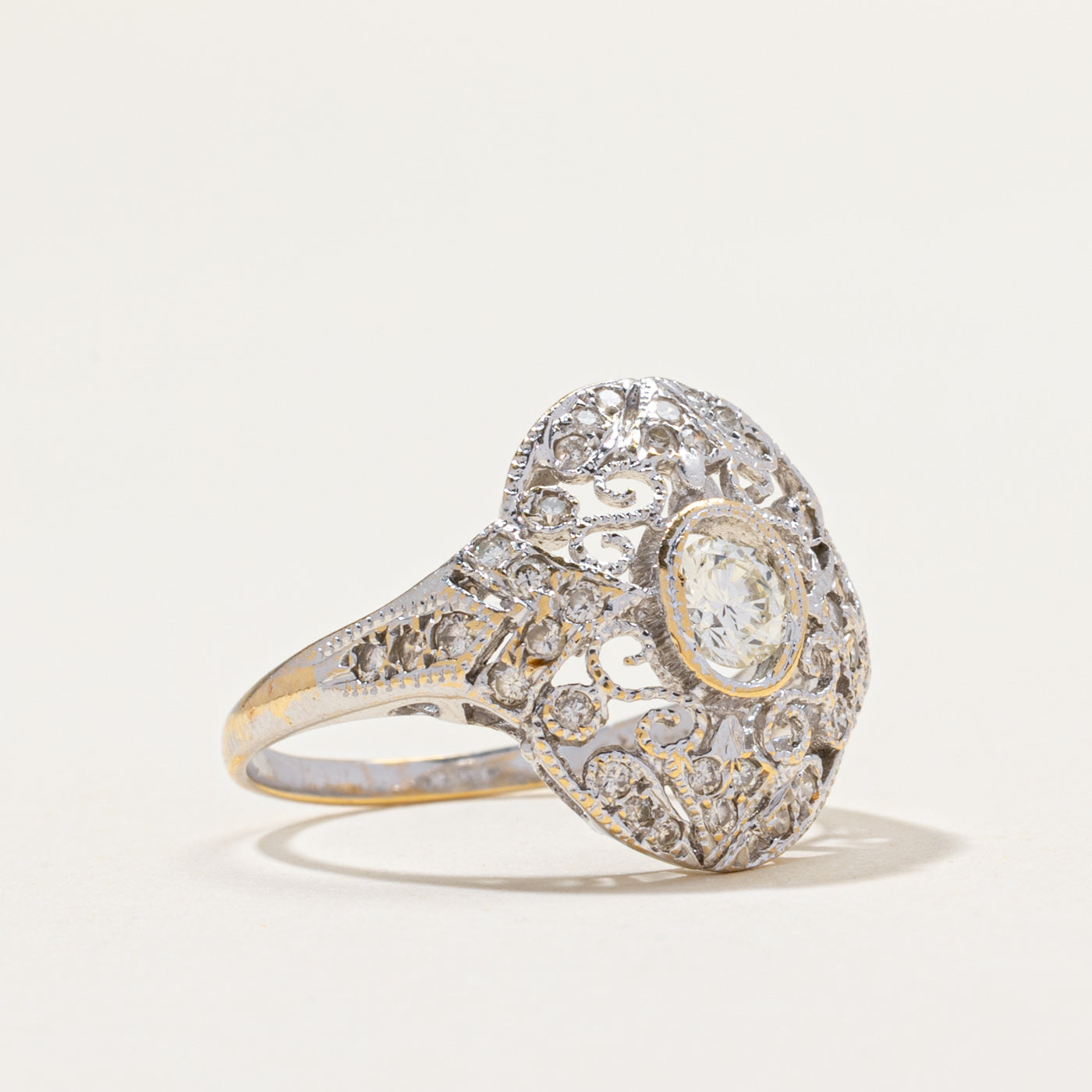 18k Diamond Dome Ring | 0.57ctw | SZ 6.25