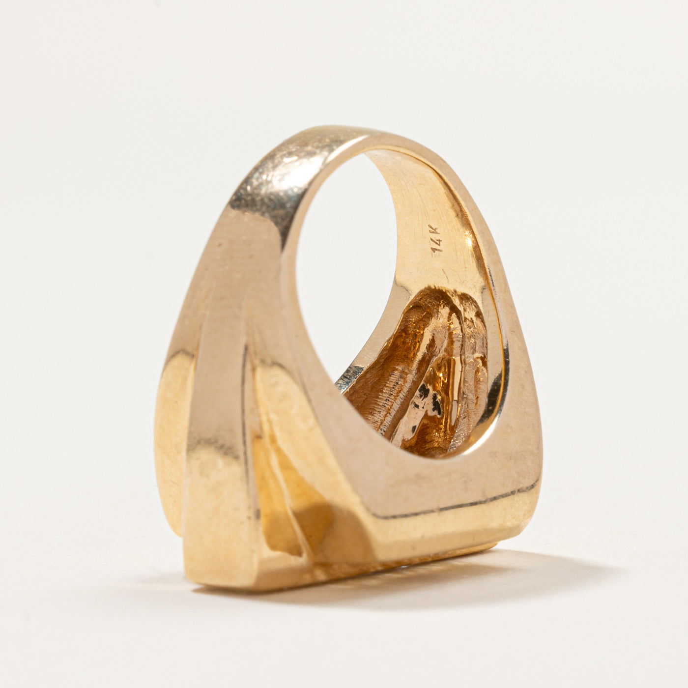 Channel Set Triple Row Diamond Cocktail Ring | 2.60ctw | SZ 7