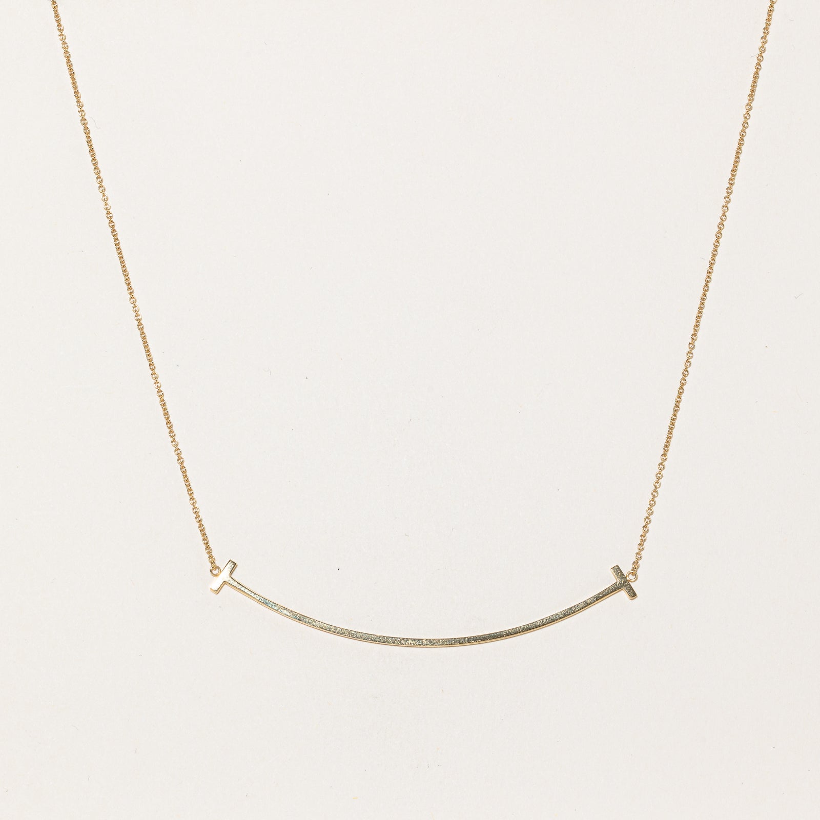 'Tiffany & Co' Tifanny T Smile Pendant, Large | 18"
