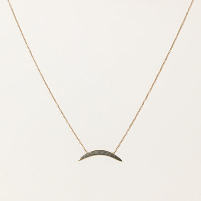 'Ariel Gordon' Arc Geo Pendant Necklace | 16